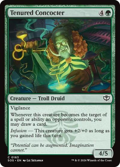 Tenured Concocter (SOS) #163 Common Secrets of Strixhaven Magic: 2026