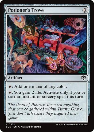 Potioners Trove (SOS) #251 Common Secrets of Strixhaven Magic: The Gathering: 2026