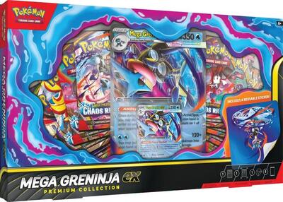 Mega Greninja ex Premium Collection (MCAP) Double Rare (Unopened) Miscellaneous Cards & Products Pokemon: 2026