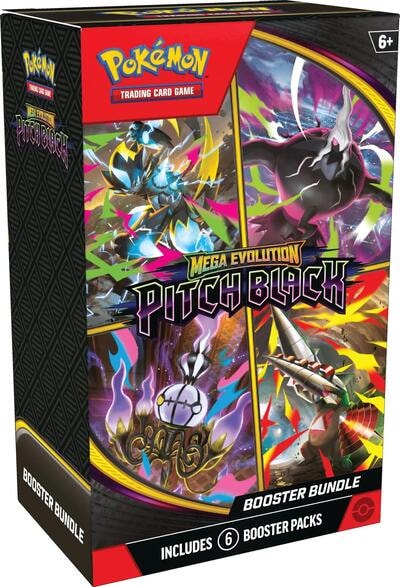 Pitch Black Booster Bundle (ME05) (Unopened) ME05: Pitch Black Pokemon: 2026