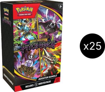 Pitch Black Booster Bundle Case (PBL) (Unopened) ME05: Pitch Black Pokemon: 2026