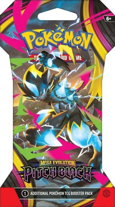 Pitch Black Sleeved Booster Pack (ME05) (Unopened) ME05: Pitch Black Pokemon: 2026