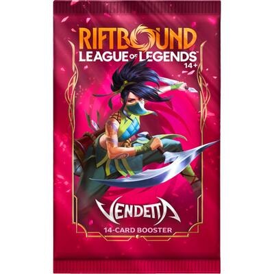 Vendetta - Booster Pack (VEN) None (Unopened) Vendetta Riftbound: League of Legends Trading Card Game: 2026