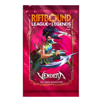 Vendetta - Booster Pack (VEN) None (Unopened) Vendetta Riftbound: League of Legends Trading Card Game: 2026