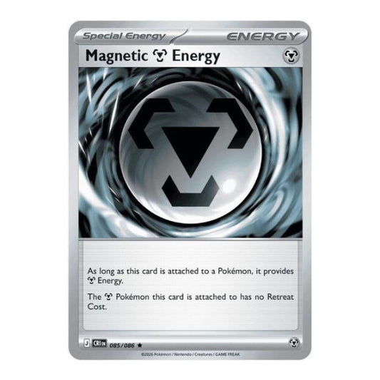 Magnetic Metal Energy (CRI) #085/086 Rare ME04: Chaos Rising Pokemon: 2026