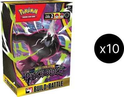 Pitch Black Build & Battle Box Display (PBL) (Unopened) ME05: Pitch Black Pokemon: 2026