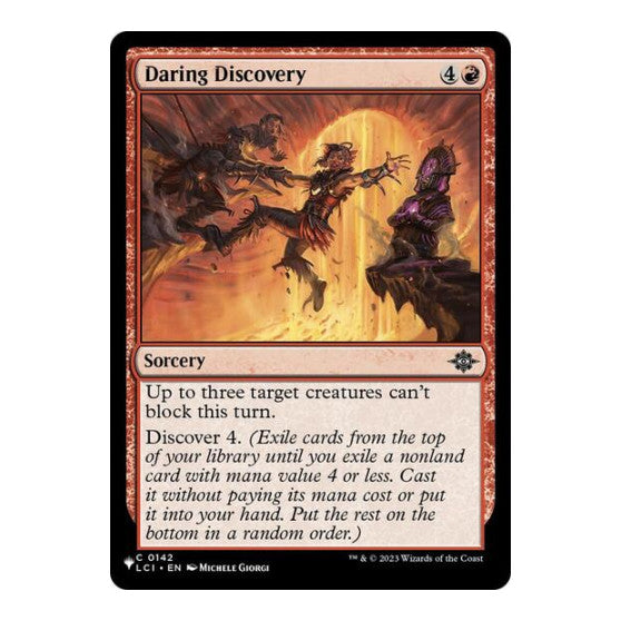 Daring Discovery (LIST) #142 Common (Lightly Played) The List Reprints Magic: The Gathering: 2026