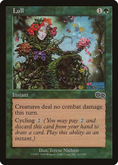 Lull (USG) #267 Common (Lightly Played) Urza's Saga Magic: The Gathering: 1998