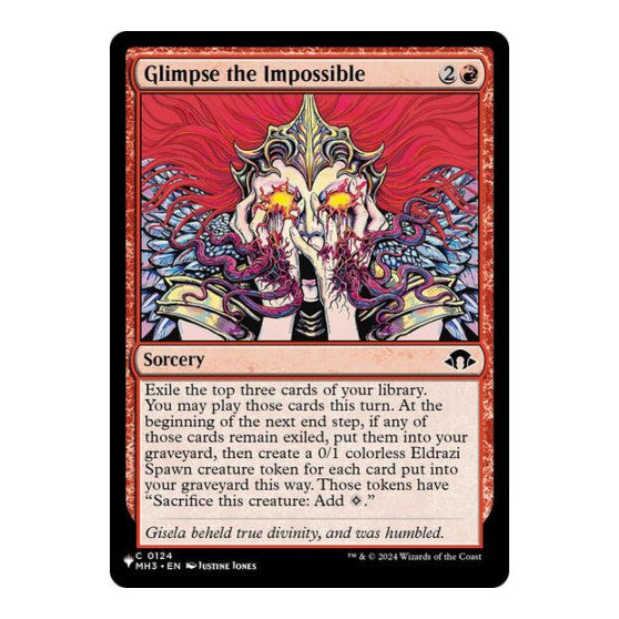 Glimpse the Impossible (LIST) #124 Common (Lightly Played) The List Reprints Magic: The Gathering: 2026