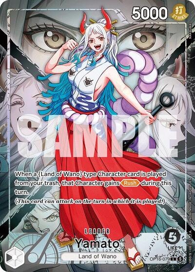 Yamato (079) (Alternate Art) (OP16) #OP16-079 Leader (Foil Near Mint) The Time of Battle One Piece Card Game: 2026