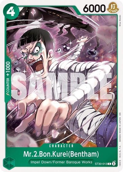 Mr2BonKureiBentham (ST-30) #ST30-013 Common Starter Deck EX: Luffy & Ace One Piece Card Game: 2026