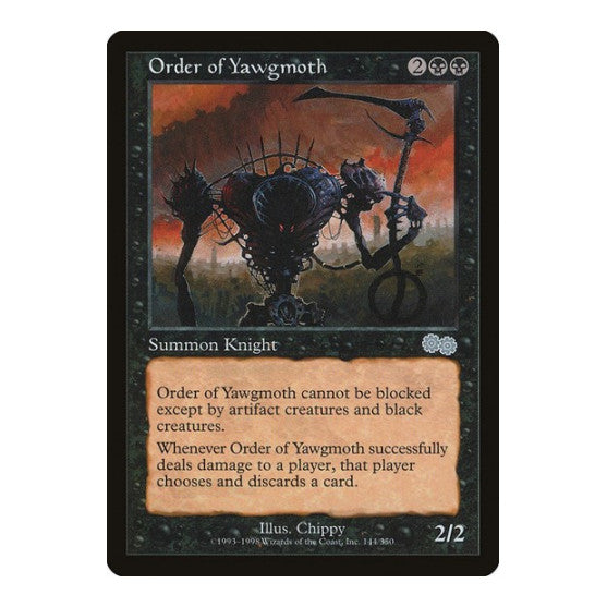 Order of Yawgmoth (USG) #144 Uncommon (Moderately Played) Urza's Saga Magic: The Gathering: 1998