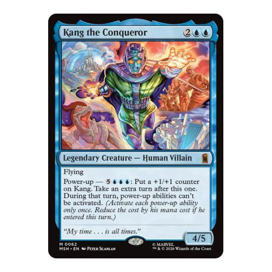 Kang the Conqueror (MSH) #62 Mythic Rare Marvel Super Heroes Magic: The Gathering: 2026