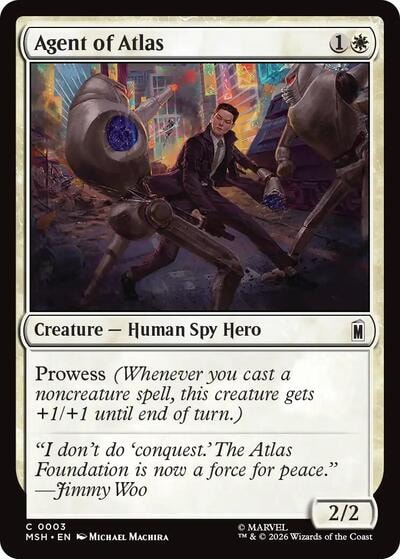 Agent of Atlas (MSH) #3 Common (Lightly Played) Marvel Super Heroes Magic: The Gathering: 2026