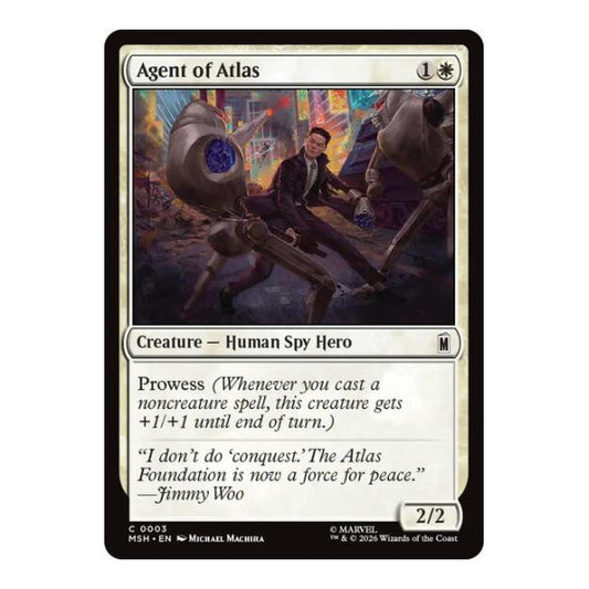 Agent of Atlas (MSH) #3 Common (Lightly Played) Marvel Super Heroes Magic: The Gathering: 2026