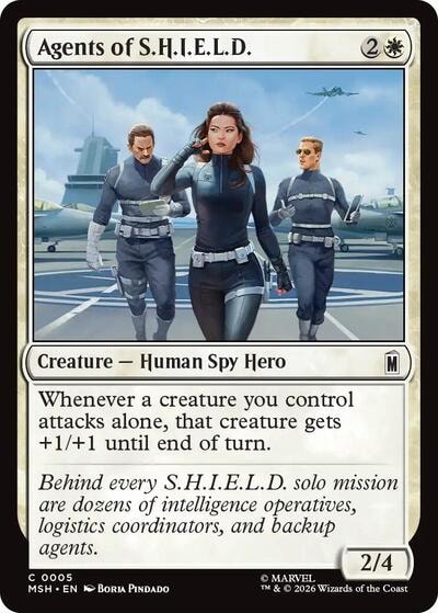 Agents of S.H.I.E.L.D. (MSH) #5 Common (Lightly Played) Marvel Super Heroes Magic: The Gathering: 2026