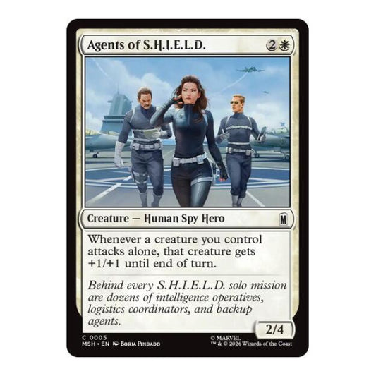 Agents of S.H.I.E.L.D. (MSH) #5 Common (Lightly Played) Marvel Super Heroes Magic: The Gathering: 2026