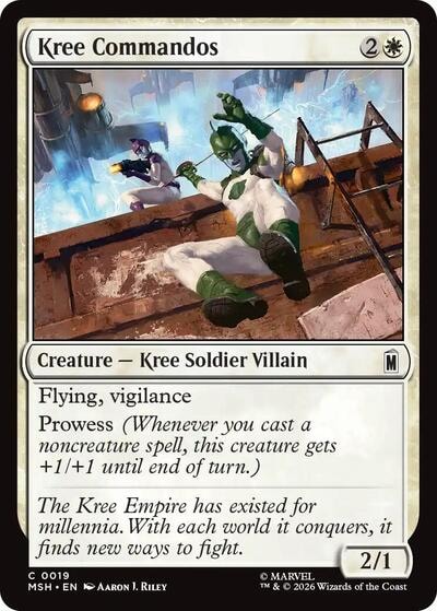 Kree Commandos (MSH) #19 Common (Lightly Played) Marvel Super Heroes Magic: The Gathering: 2026