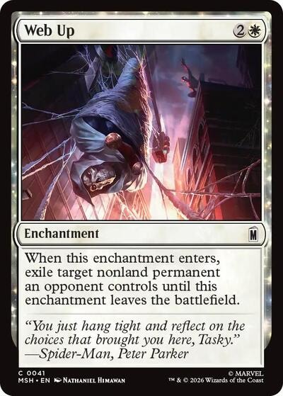 Web Up (MSH) #41 Common (Lightly Played) Marvel Super Heroes Magic: The Gathering: 2026