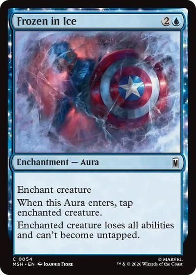 Frozen in Ice (MSH) #54 Common (Lightly Played) Marvel Super Heroes Magic: The Gathering: 2026