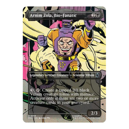 Arnim Zola, Bio-Fanatic (Borderless) (MSH) #319 Uncommon Marvel Super Heroes Magic: The Gathering: 2026