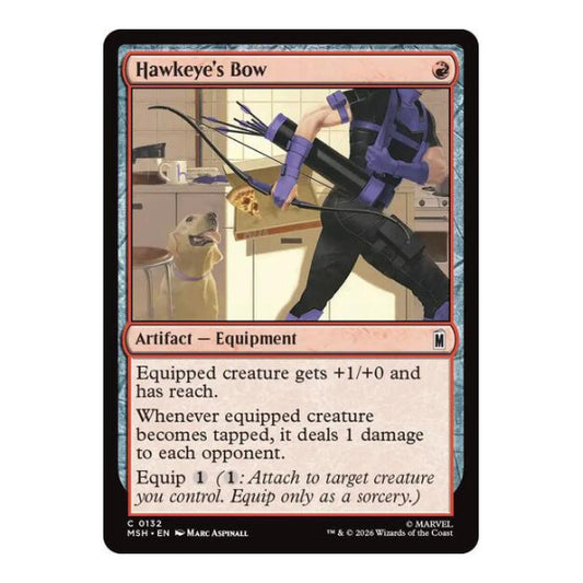 Hawkeye's Bow (MSH) #132 Common (Lightly Played) Marvel Super Heroes Magic: The Gathering: 2026