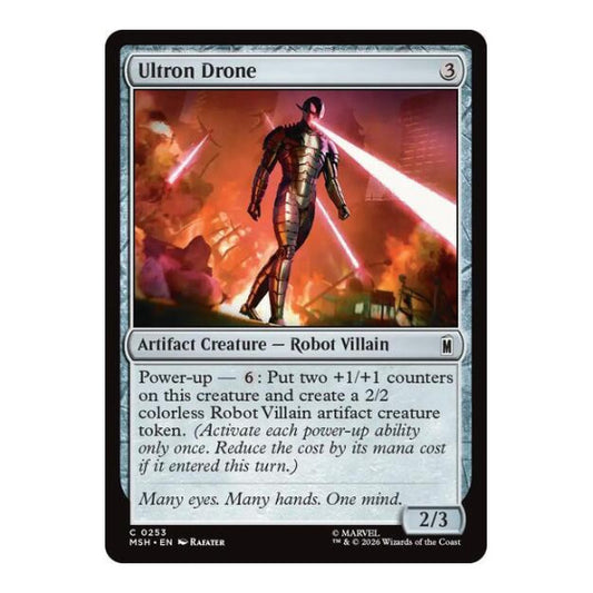Ultron Drone (MSH) #253 Common Marvel Super Heroes Magic: The Gathering: 2026