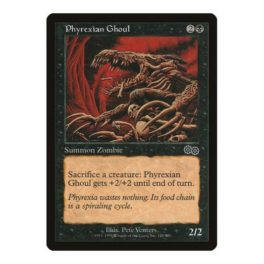 Phyrexian Ghoul (USG) #148 Common (Moderately Played) Urza's Saga Magic: The Gathering: 1998