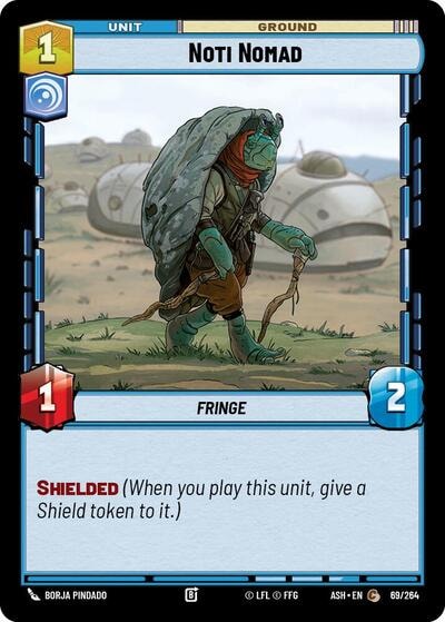 Noti Nomad (ASH) #69/264 Common (Near Mint) Ashes of the Empire Star Wars: Unlimited: 2026