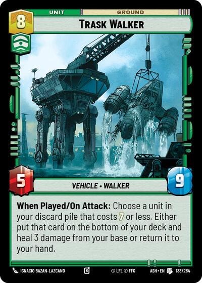 Trask Walker (ASH) #133/264 Uncommon (Near Mint) Ashes of the Empire Star Wars: Unlimited: 2026