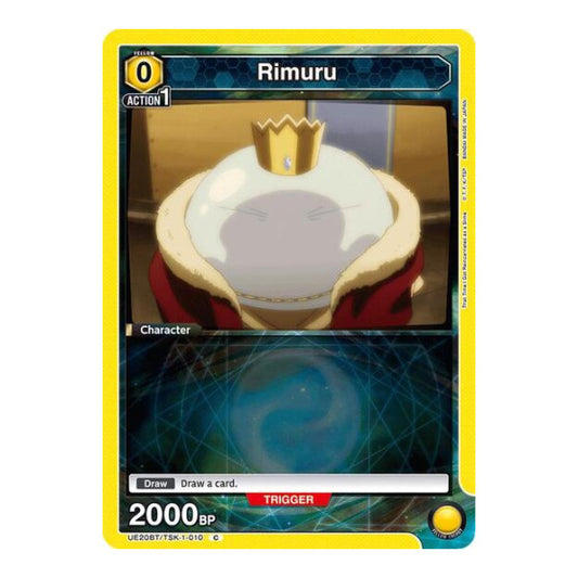 Rimuru (010) (UE20BT) #UE20BT/TSK-1-010 Common (Near Mint) UE20BT: That Time I Got Reincarnated as a Slime Union Arena: 2026