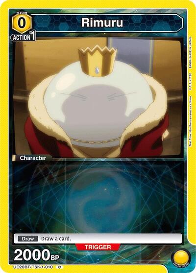Rimuru (010) (UE20BT) #UE20BT/TSK-1-010 Common (Near Mint) UE20BT: That Time I Got Reincarnated as a Slime Union Arena: 2026