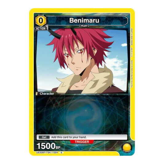 Benimaru (024) (UE20BT) #UE20BT/TSK-1-024 Common (Near Mint) UE20BT: That Time I Got Reincarnated as a Slime Union Arena: 2026