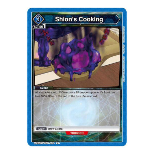Shion's Cooking (UE20BT) #UE20BT/TSK-1-064 Common (Near Mint) UE20BT: That Time I Got Reincarnated as a Slime Union Arena: 2026