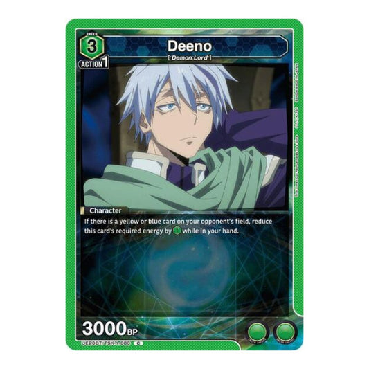 Deeno (UE20BT) #UE20BT/TSK-1-080 Common (Near Mint) UE20BT: That Time I Got Reincarnated as a Slime Union Arena: 2026