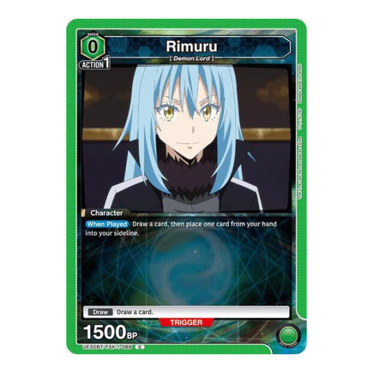 Rimuru (089) (UE20BT) #UE20BT/TSK-1-089 Common (Near Mint) UE20BT: That Time I Got Reincarnated as a Slime Union Arena: 2026