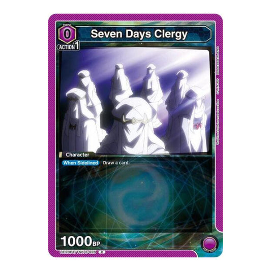 Seven Days Clergy (UE20BT) #UE20BT/TSK-2-028 Common (Near Mint) UE20BT: That Time I Got Reincarnated as a Slime Union Arena: 2026