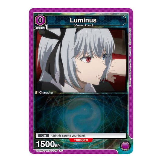 Luminus (045) (UE20BT) #UE20BT/TSK-2-045 Common (Near Mint) UE20BT: That Time I Got Reincarnated as a Slime Union Arena: 2026