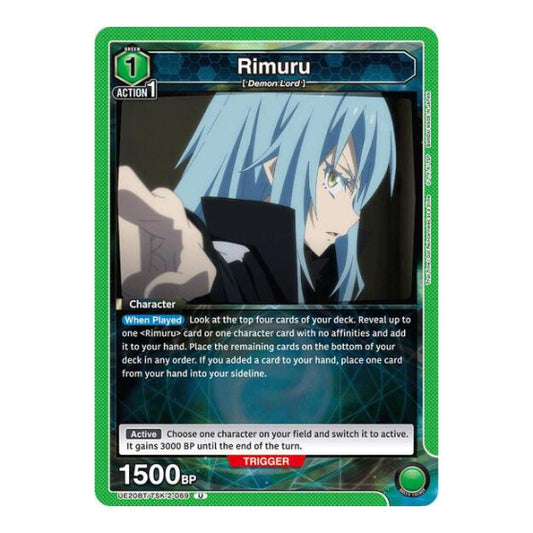 Rimuru (069) (UE20BT) #UE20BT/TSK-2-069 Uncommon (Near Mint) UE20BT: That Time I Got Reincarnated as a Slime Union Arena: 2026