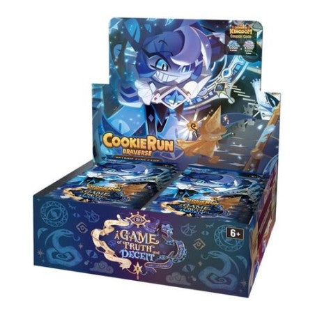 A Game of Truth and Deceit Booster Display (BS8-BS9) None (Unopened) A Game of Truth and Deceit CookieRun: Braverse TCG: 2026