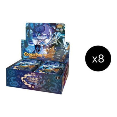 A Game of Truth and Deceit Booster Display Case (BS8-BS9) None (Unopened) A Game of Truth and Deceit CookieRun: Braverse TCG: 2026