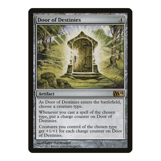 Door of Destinies (M14) #208 Rare (Lightly Played) Magic 2014 (M14) Magic: The Gathering: 2013