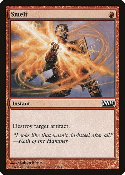 Smelt (M14) #156 Common (Lightly Played) Magic 2014 (M14) Magic: 2013
