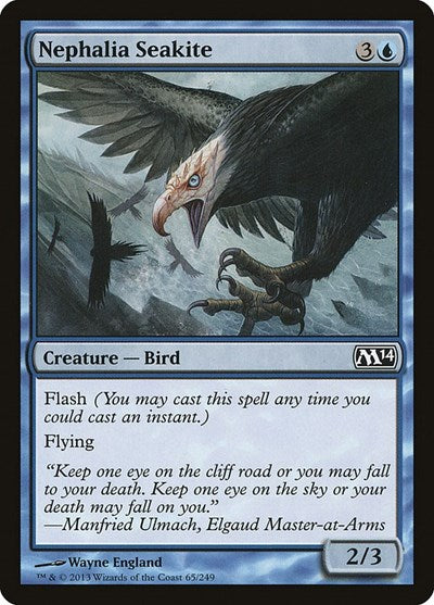 Nephalia Seakite (M14) #65 Common (Lightly Played) Magic 2014 (M14) Magic: 2013