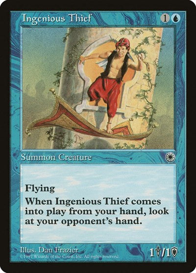 Ingenious Thief (POR) #58 Uncommon (Heavily Played) Portal Magic: 1997