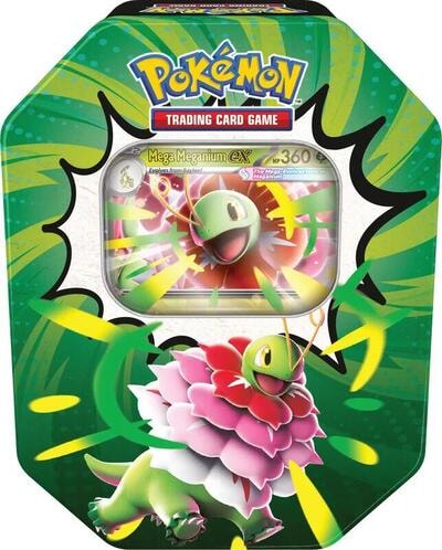 Ascended Heroes Tin [Mega Meganium ex] (ASC) Double Rare (Unopened) ME: Ascended Heroes Pokemon: 2026