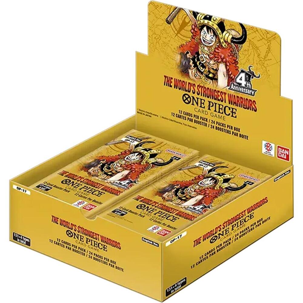 The World's Strongest Warriors Booster Box (OP17 Top 4 Buy)