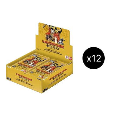 The World's Strongest Warriors Booster Box Case (OP17) None (Unopened) The World's Strongest Warriors One Piece Card Game: 2026