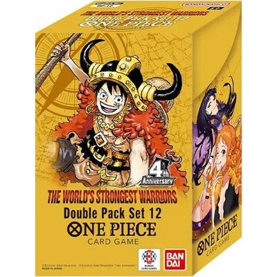 Double Pack Set Vol. 12 (OP17) None (Unopened) The World's Strongest Warriors One Piece Card Game: 2026