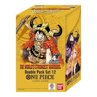 Double Pack Set Vol. 12 (OP17) None (Unopened) The World's Strongest Warriors One Piece Card Game: 2026